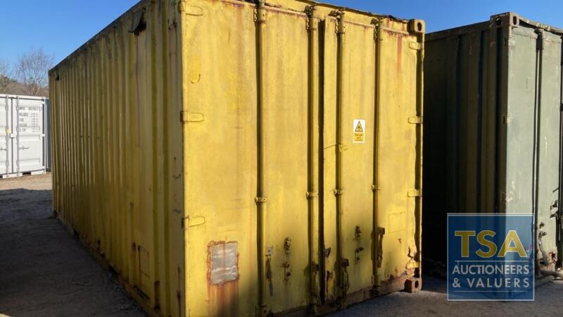 20' STEEL SHIPPING CONTAINER