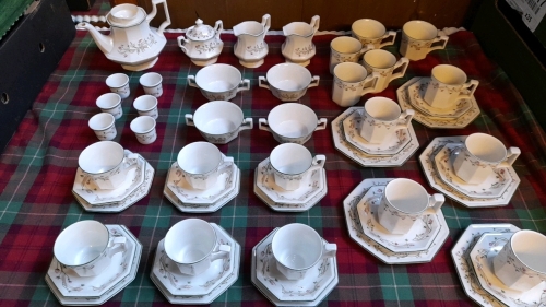 2 BOXES JOHNSON BROTHERS TEA & COFFEE SETS