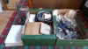 2 BOXES CUTLERY COASTERS ETC