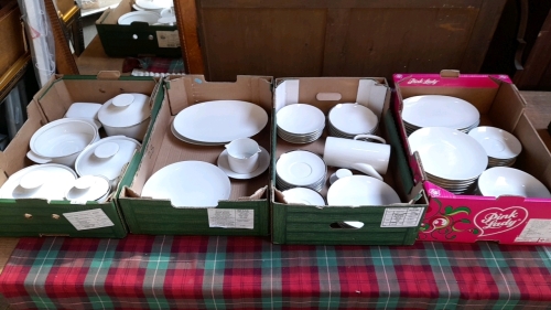 4 BOXES THOMAS DINNERWARE