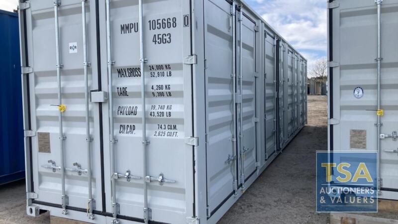 UNUSED 40' HI CUBE 4 MULTI DOOR CONTAINER