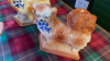 BOX WALLY DOG & 3 PEKINESE DOGS - 3