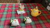 BOX 2 WALL POCKETS & YARDLEY LAVENDAR DISH
