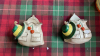 BOX 2 WALL POCKETS & YARDLEY LAVENDAR DISH - 2