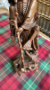 BOX 2 WOODEN CARVINGS & STAND - 5
