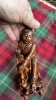 BOX 2 WOODEN CARVINGS & STAND - 7