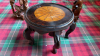BOX 2 WOODEN CARVINGS & STAND - 10