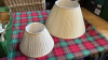 3 TABLE LAMPS - 7