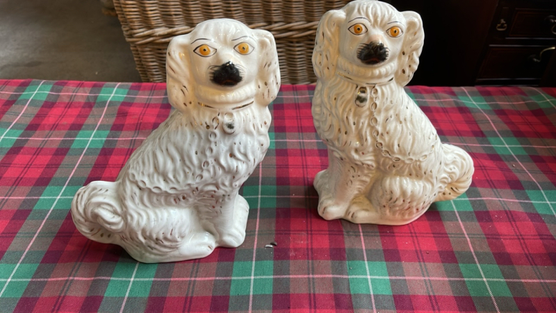 PAIR WALLY DOGS