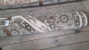 RUG 8X8 GREEN/FAWN - 4