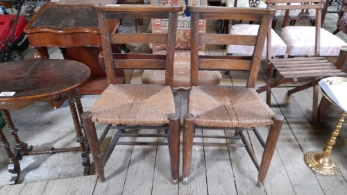 X2 CHURCH CHAIRS