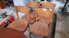 X4 KITCHEN CHAIRS