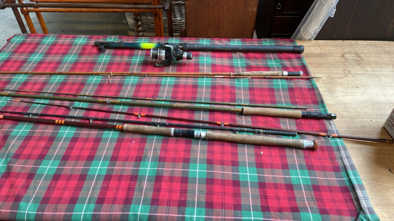 FISHING RODS & FISHING ITEMS