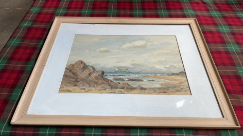 SCOTTISH W/C BASS ROCK SIGNED