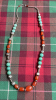 SILVER AVENTORINE & CARNELIAN NECKLACE