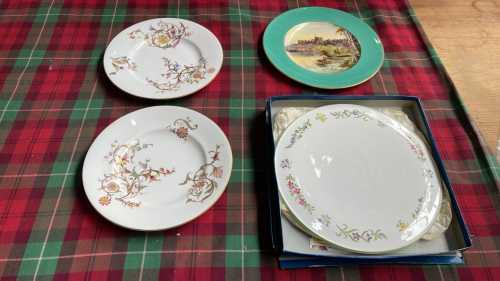 2 ROYAL WORCESTER PLATES