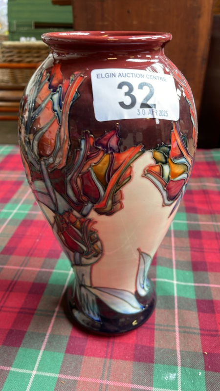 MOORCROFT VASE