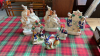 X2 BOX STAFFORDSHIRE FIGURINES