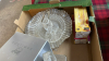 2 BOX GLASSWARE, KITCHEN ITEMS ETC - 8