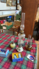 BOX HOLIDAY TRINKETS & OIL LAMPS