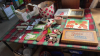 BOX LAMP SHADE, PICTURES ETC