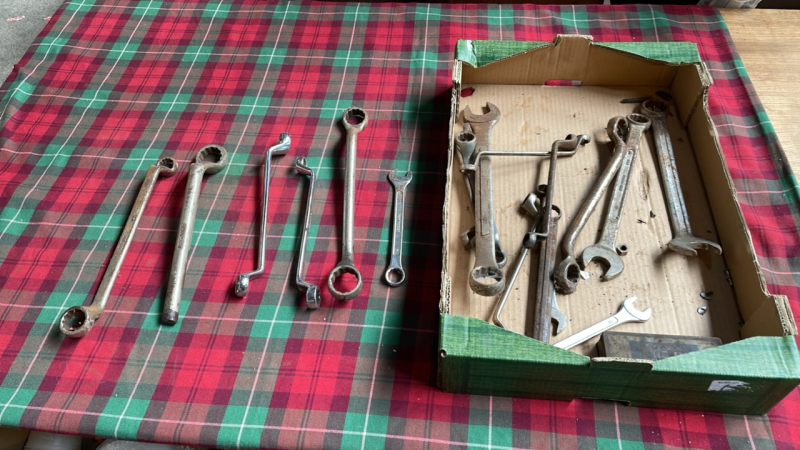 BOX MIXED SPANNERS