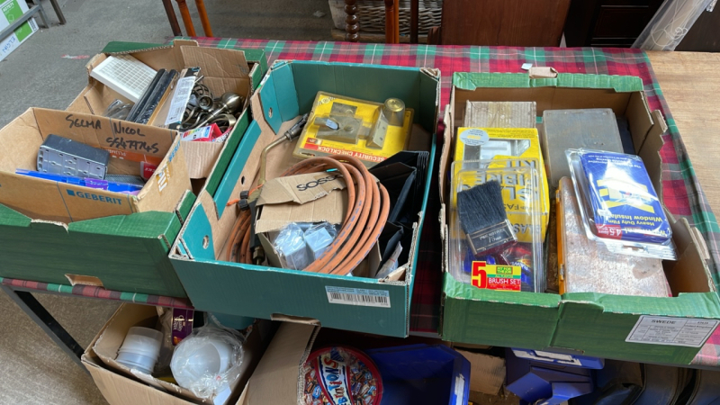 3 BOX MISC ITEMS