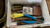 3 BOX SCREWS, SAWS & TOOLS - 9