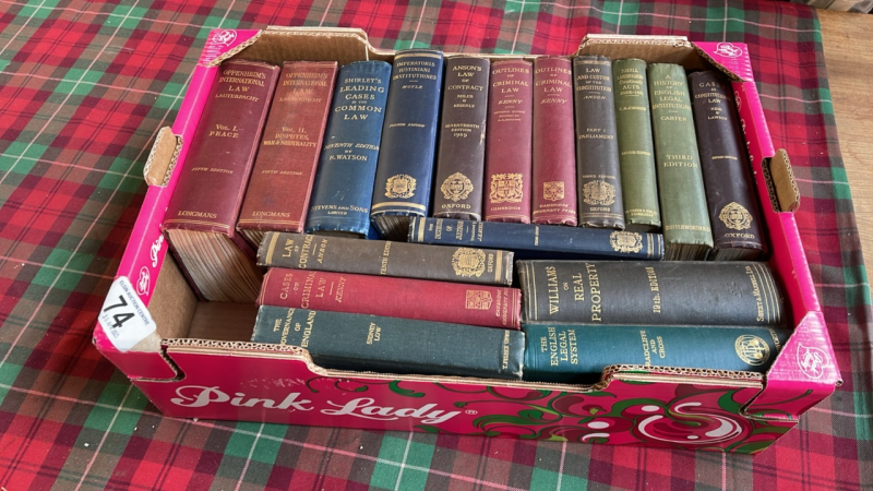 BOX LAW BOOKS