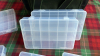 BAG FULL OF PLASTIC STORAGE CONTAINERS - 3