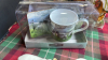 BOX ANIMAL DISHES ETC - 4