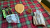 2 BOX GLASSES, TRAYS, BUTTER PATS ETC - 7