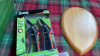 2 BOX GLASSES, TRAYS, BUTTER PATS ETC - 10