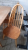 ERCOL TABLE & 4 CHAIRS - 2