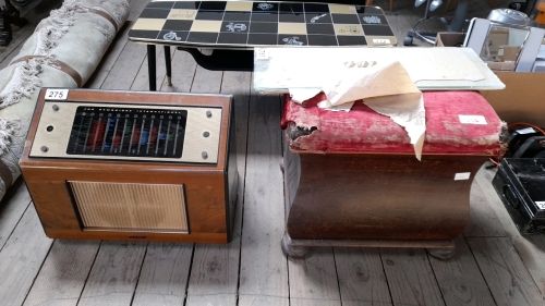 RADIO & COMMODE