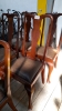 6 DR CHAIRS - 3
