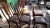6 DR CHAIRS - 4