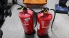 2 FIRE EXTINGUISHERS