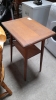 CHAIR & SMALL FOLD OVER TABLE - 3