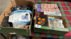 2 BOXES LIGHT BULBS TV MOUNT ETC