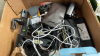 2 BOXES LIGHT BULBS TV MOUNT ETC - 8