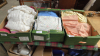 3 BOXES LINEN ETC