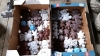 2 BOXES CONCRETE ORNAMENTS
