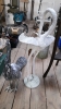 2 BIRD GARDEN ORNAMENTS