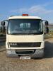 7.5tonne DAF LF tipper truck 98,500 miles. 57 plate - 7