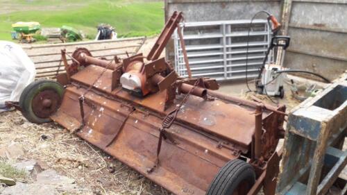Howard P90 rotavator, needs repair to headstock, 25 new