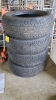 4no Dunlop AT25 Grandtrek Tyres 265/60 R18 110H
