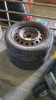 2no All Weather Tyres on rims Rims fit Toyota Falcon tyres