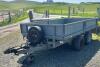 Ifor Williams trailer LM105 G, 10ft flat trailer - 2