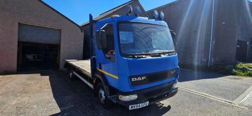 DAF LF150 7.5T Truck, Beavertail Body. All tyres very good. Lots